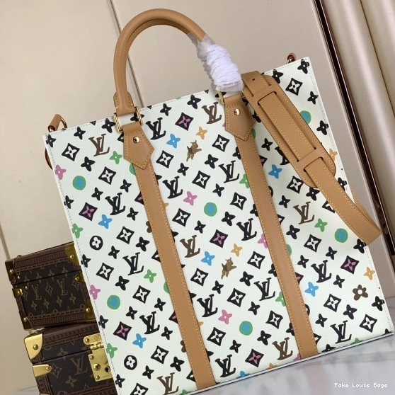 Fake Louis Bags Sac VUITTON Plat LOUIS carryall 0730